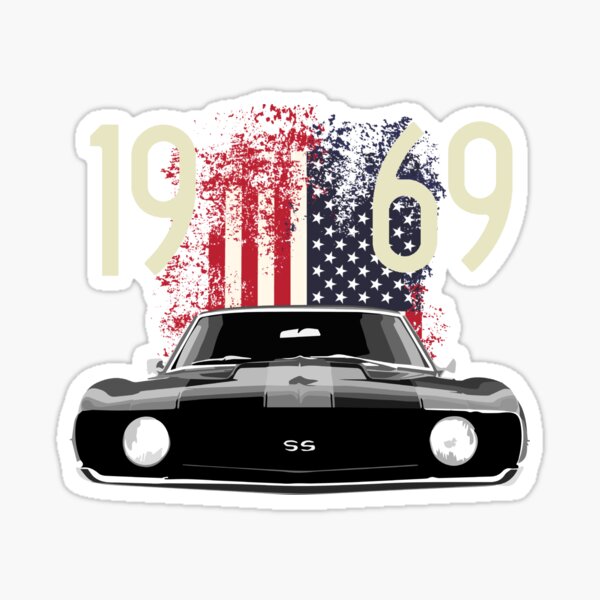 1969 Camaro SS Sticker