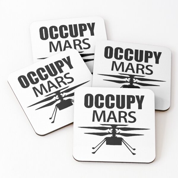 Item preview, Occupy Mars | Ingenuity Martian Helicopter designed and sold by GravitiTees.