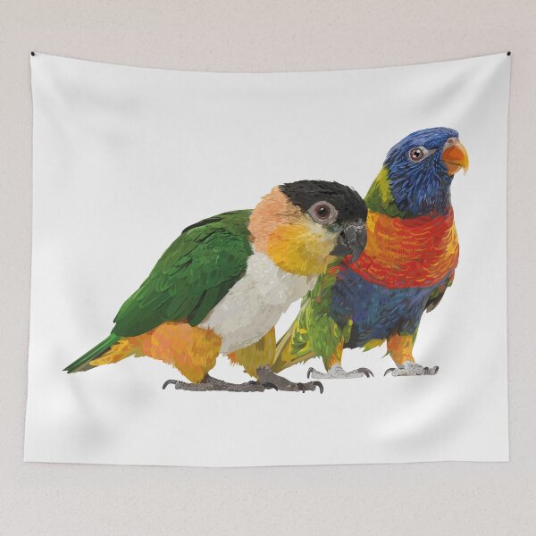 Item preview, Caique and Lori designed and sold by obscurite.