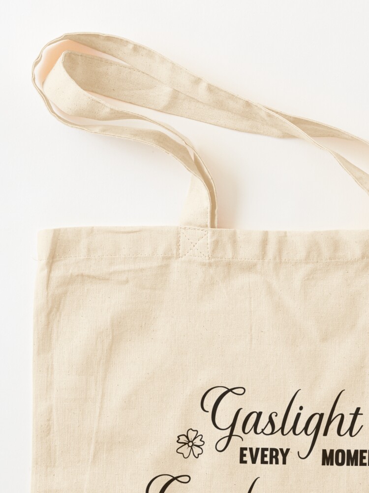 Alternate view of Gaslight Gatekeep Girlboss Meme Tote Bag