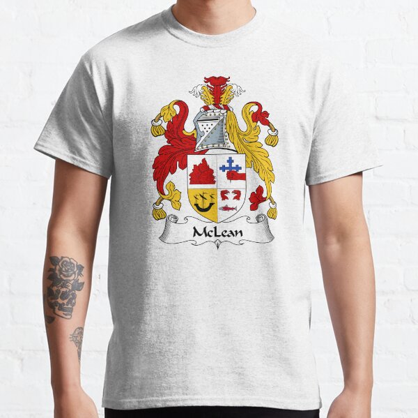 McLean Coat of Arms / McLean Family Crest Classic T-Shirt