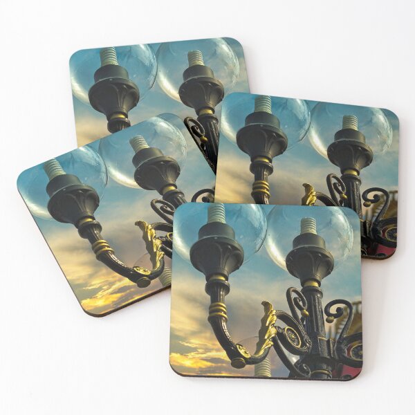 Item preview, decorative street lamps designed and sold by EcDigitalPhoto.