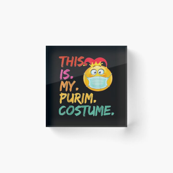Item preview, This is my Purim Costume funny Jewish Face Mask designed and sold by JayeBraden.