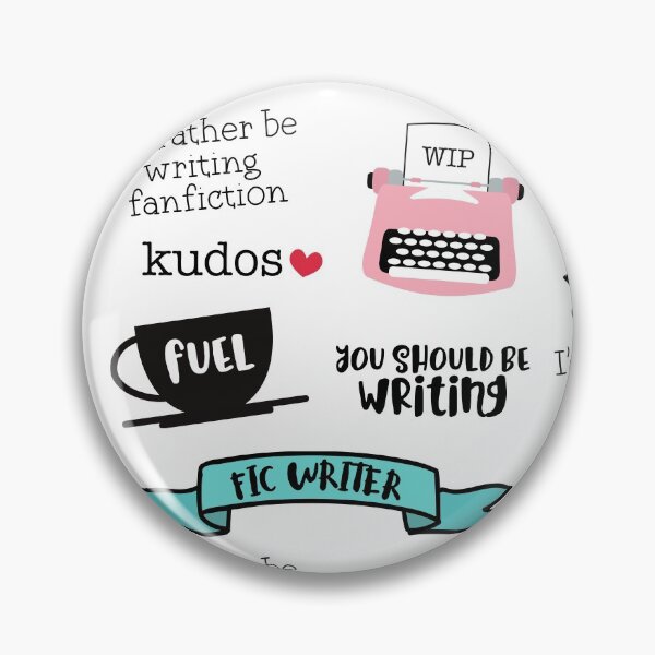 Item preview, Fic Writer Sticker Pack designed and sold by ketrena.