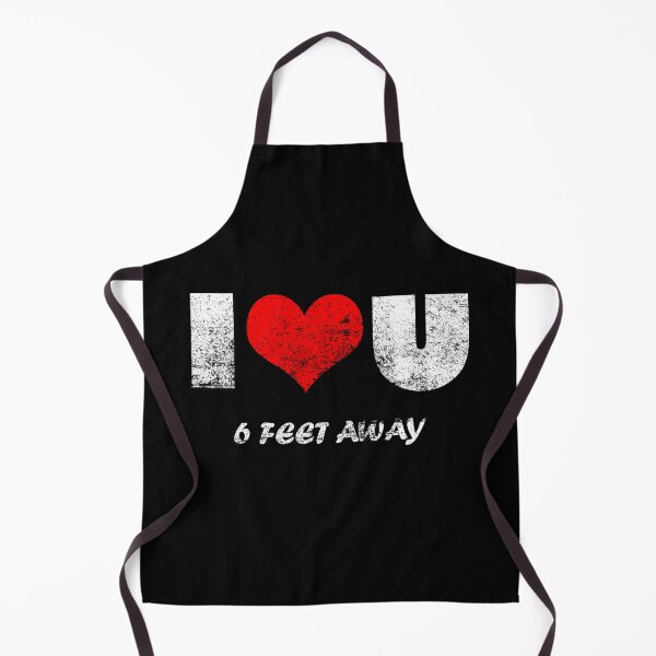 Item preview, I Love You Six Feet Away designed and sold by odrito.