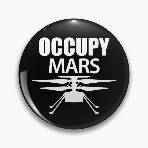 Item preview, Occupy Mars | Ingenuity Helicopter designed and sold by GravitiTees.