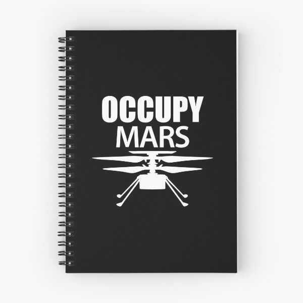 Item preview, Occupy Mars | Ingenuity Helicopter designed and sold by GravitiTees.