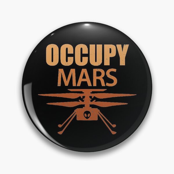 Item preview, Occupy Mars | Ingenuity Test Powered Flight designed and sold by GravitiTees.