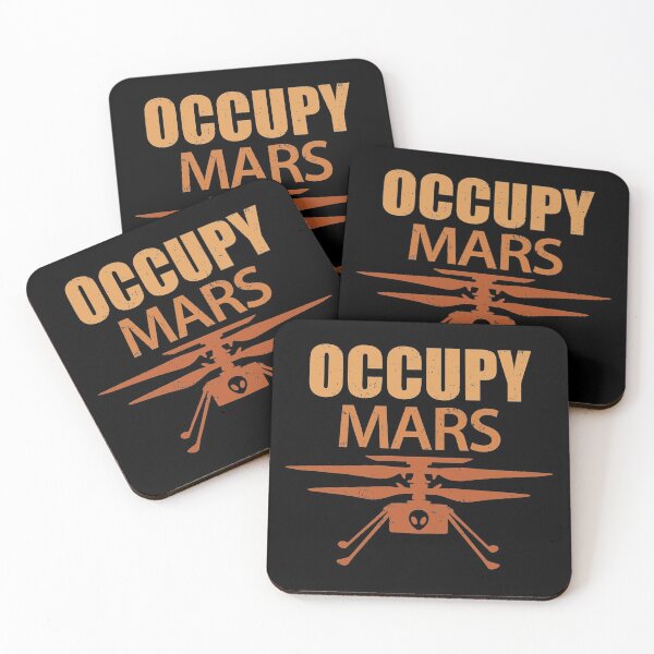 Item preview, Occupy Mars | Ingenuity Test Powered Flight designed and sold by GravitiTees.