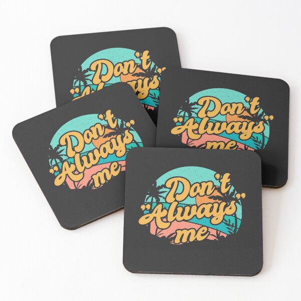 Item preview, Dont "Always" Me - Pink And Aqua Sunset designed and sold by Chubuter.