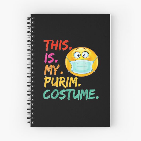 Item preview, This Is My Purim Costume funny Jewish Face Mask designed and sold by JayeBraden.
