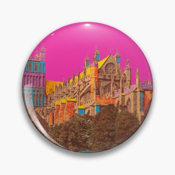 Item preview, vintage Exeter Cathedral, landmark England designed and sold by Mauswohn.