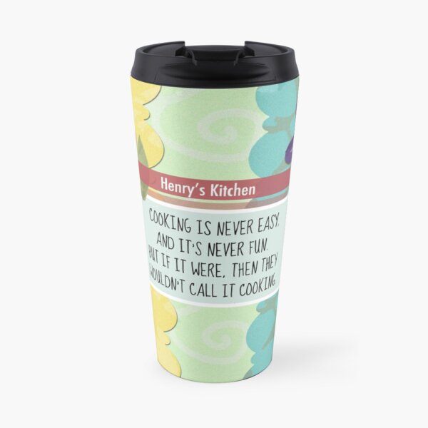 "Cooking is never easy" Travel Mug Travel Mug