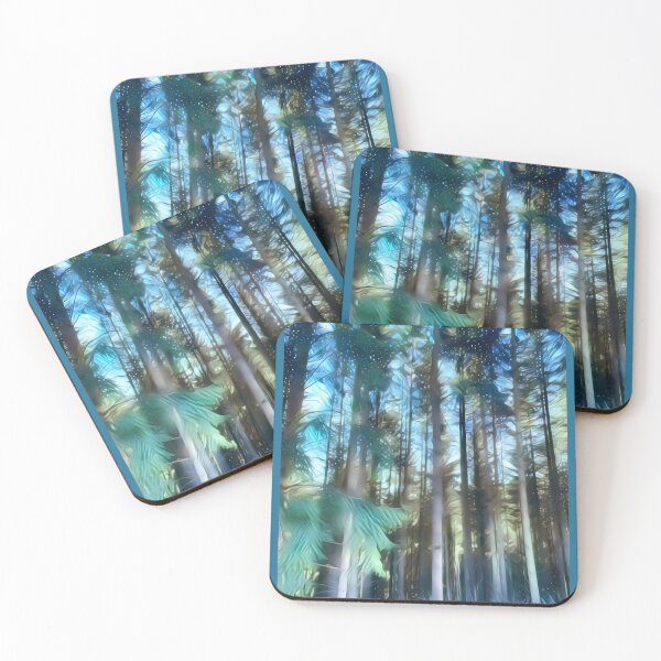 Item preview, Magic forest, photography of a forest, then color and digitally processed designed and sold by Pelikancrazy.