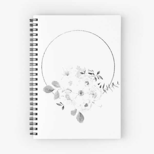 Item preview, Black and white frame flowers designed and sold by airspecter.