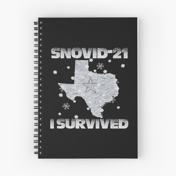 Item preview, I Survived Snowstorm 2021 Texas Snovid 21 Falling Snow designed and sold by alenaz.
