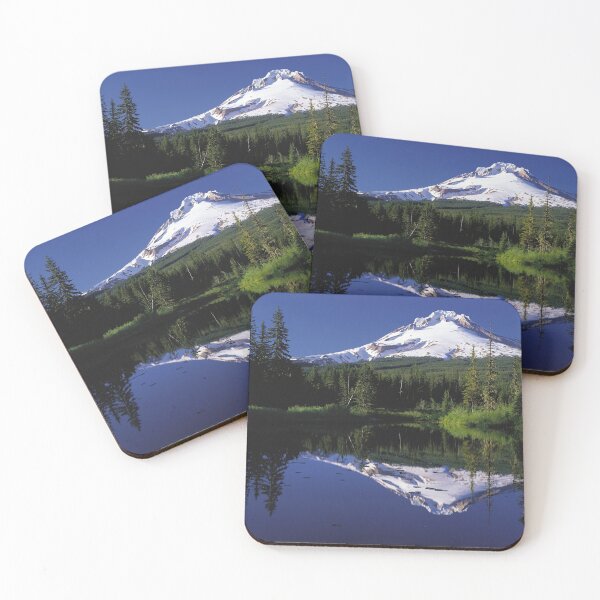 Item preview, Snow Covered Mountain Over Lake designed and sold by Ayadsan.