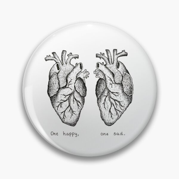 Item preview, One Happy, One Sad designed and sold by willowstrations.