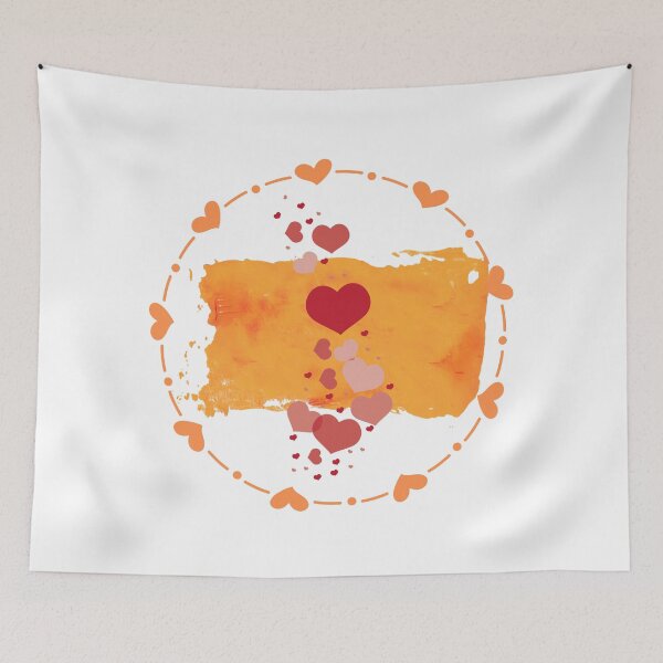 Item preview, Paints in a heart frame designed and sold by airspecter.