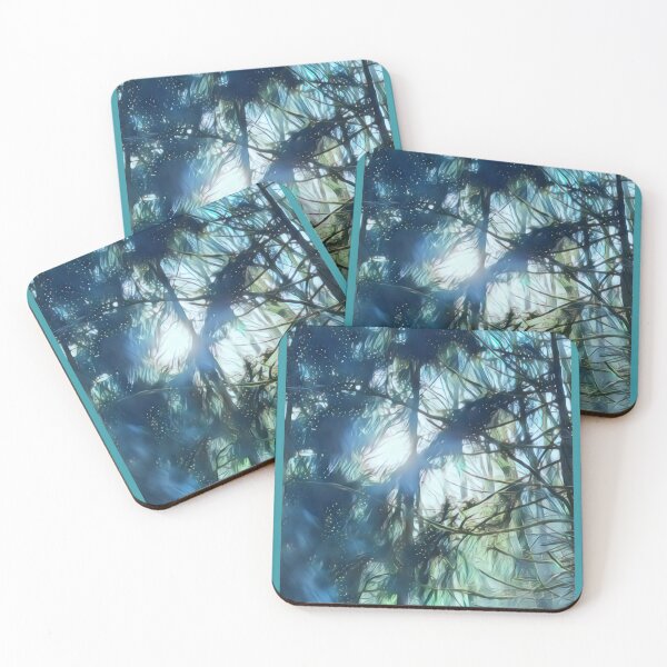 Item preview, Enchanted forest, photograph of a forest, then processed in color and digitally designed and sold by Pelikancrazy.