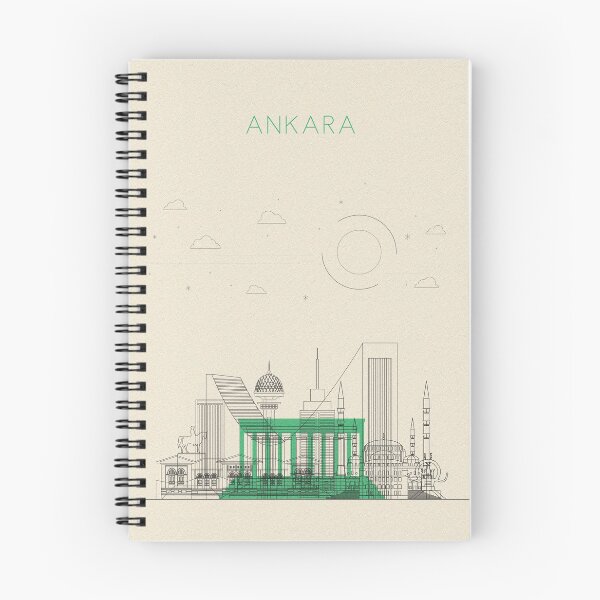 Item preview, Abstract City Posters: Ankara, Turkey designed and sold by A Deniz Akerman.