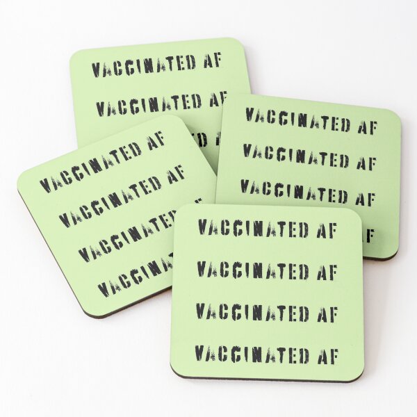 Item preview, Vaccinated AF designed and sold by opalime.