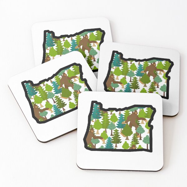 Item preview, Oregon, Land of the Bigfoot designed and sold by DansDankDesigns.