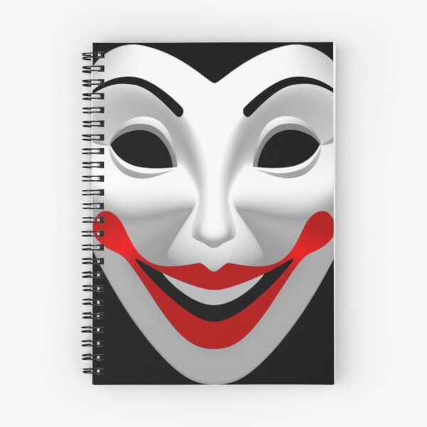 Item preview, Creepy Halloween Anonymous Clown Joker Face Mask Scary designed and sold by Lisa-Shop.