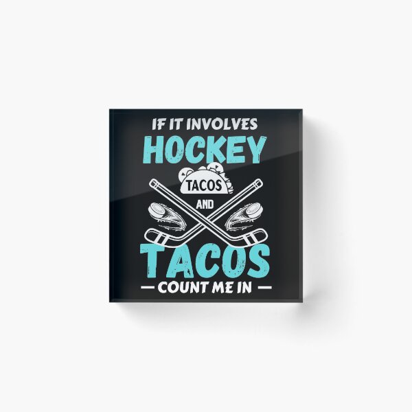 Item preview, Hockey and tacos  designed and sold by BareAdventure.
