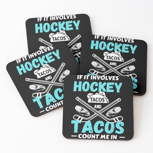 Artikelvorschau, Eishockey und Tacos entworfen und verkauft von BareAdventure.