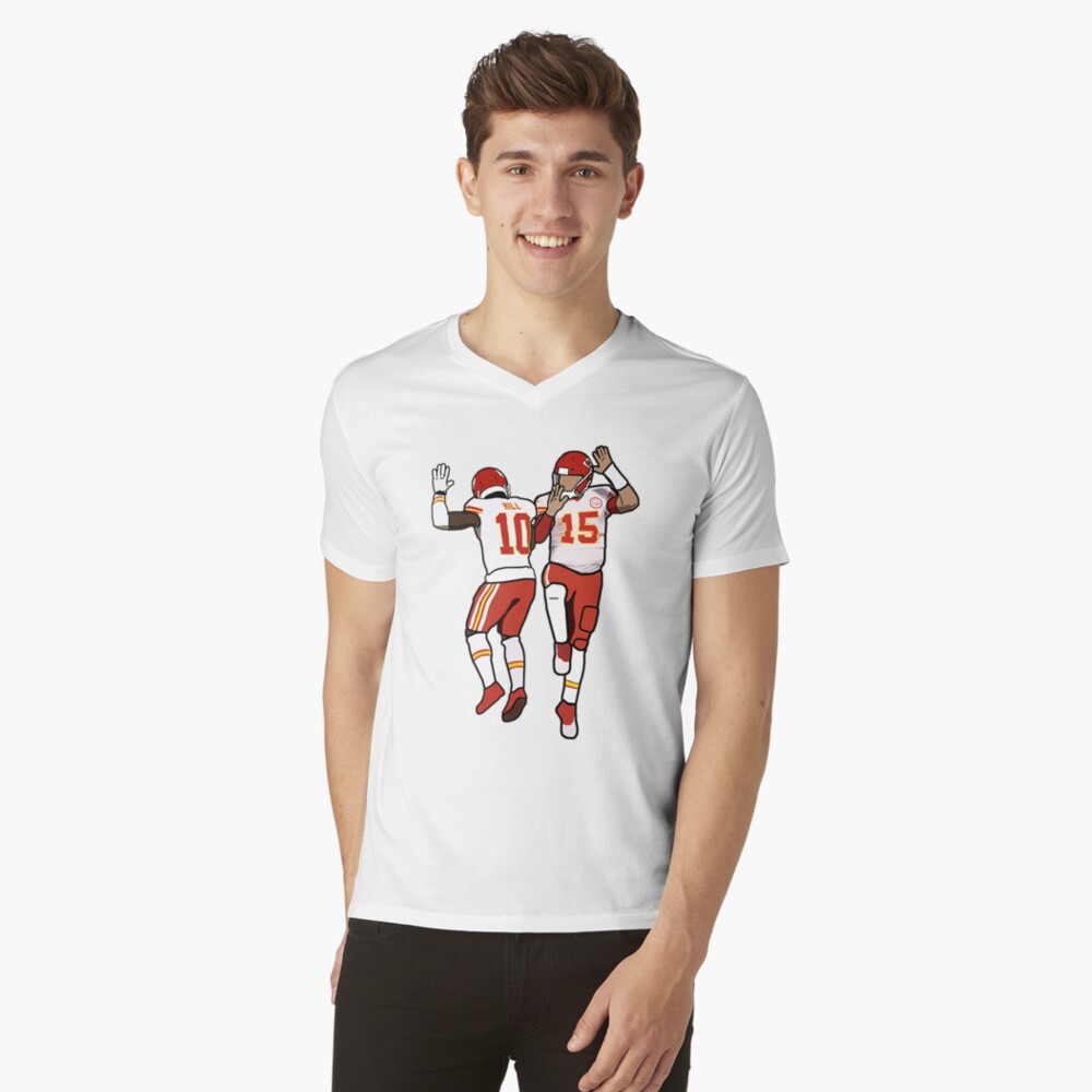 Pat Mahomes T-ShirtPat Mahomes x Tyreek Hill Kansas City Chiefs Sticker  by LauraMuren