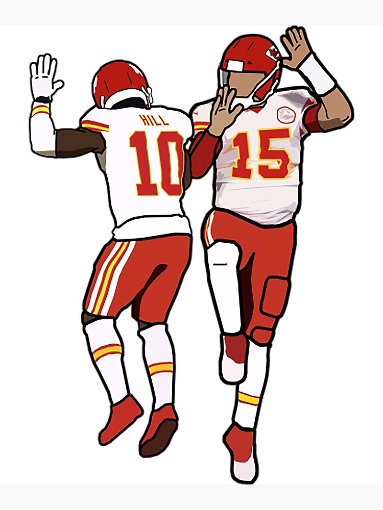 Tyreek Hill Kansas City Chiefs Football Art Illustrated 