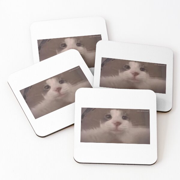 Item preview, Meme cat kiss designed and sold by VirusMinus.