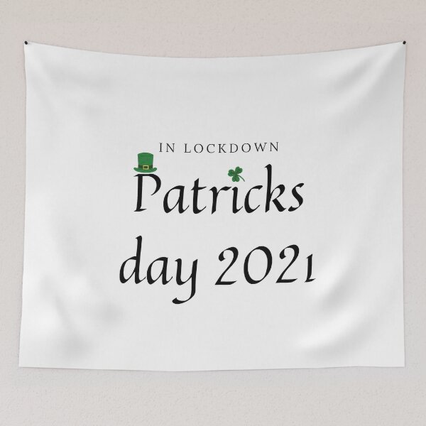 Item preview, Patricks day in lockdown designed and sold by XNiZUN.