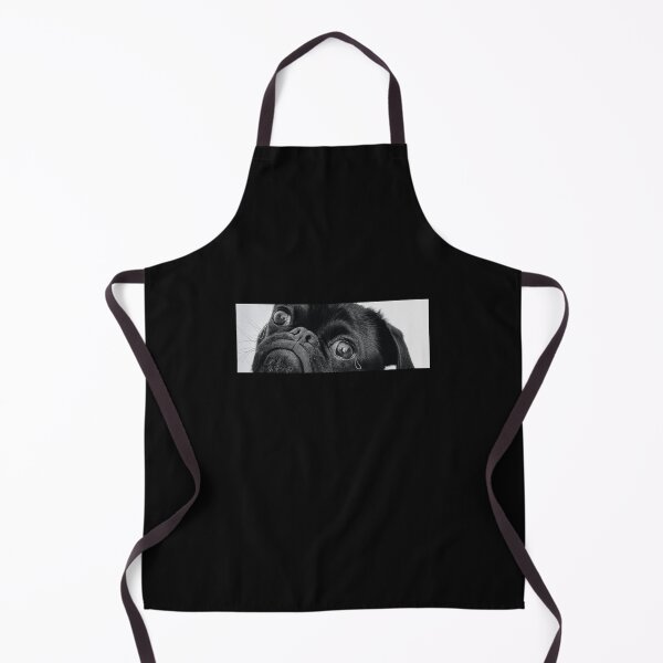 Item preview, Sad Black Pug designed and sold by StudioSel-.