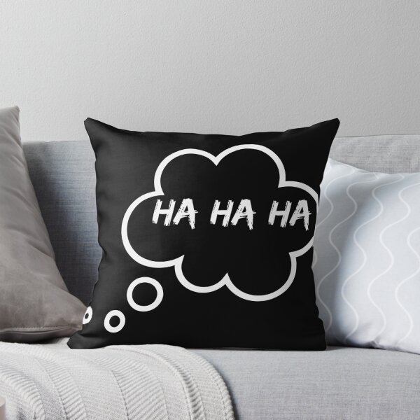 Item preview, Ha Ha Ha in a thinking bubble art designed and sold by Helen Marvellous.