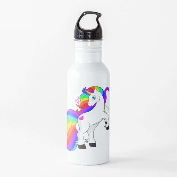 Details about   LGBT Rainbow Pride Paint Graphic Water Bottle With Carabiner 