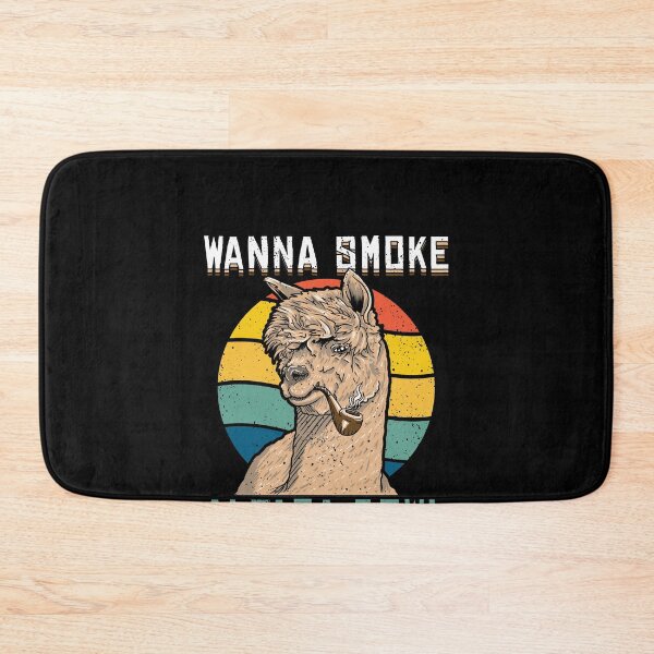 Artikelvorschau, Wanna smoke Alpaca Bowl Alpaka Cool Tiere Llama entworfen und verkauft von redshirtz.
