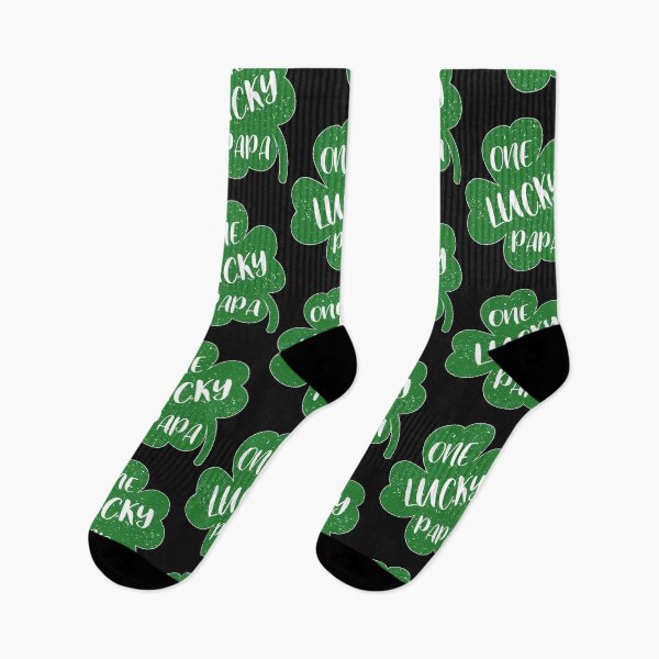 Item preview, one lucky dad Shamrock dad St. Patricks Day 2021 gift men designed and sold by marcek.
