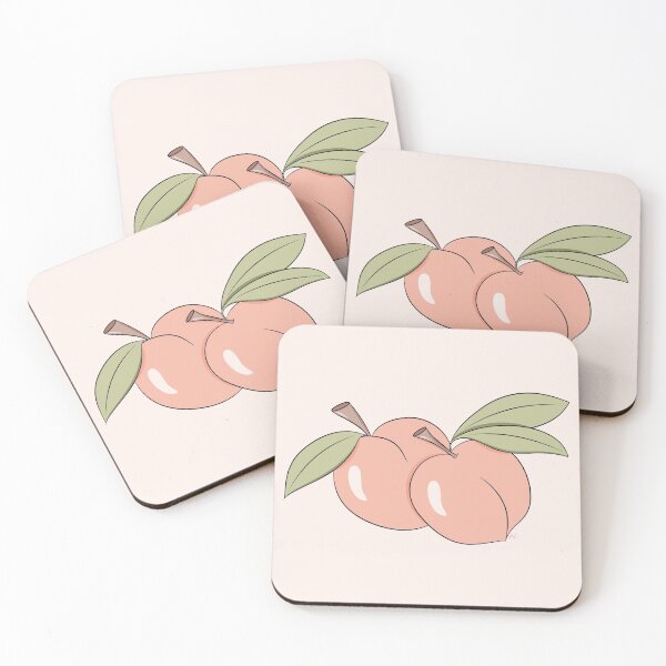 Item preview, Two Delicious Peaches - Soft Colors designed and sold by iCraftCafe.