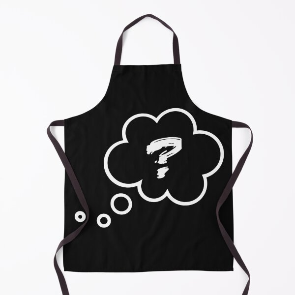 Item preview, ? Question Mark in a thinking bubble art designed and sold by Helen Marvellous.