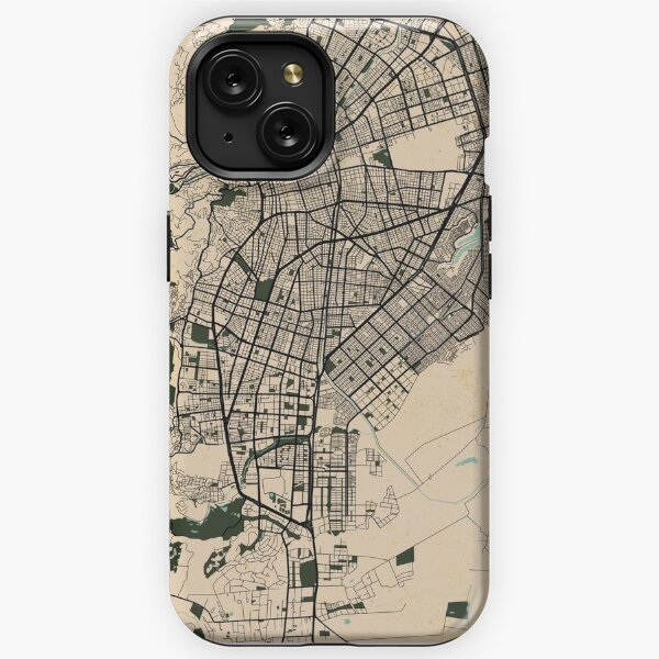 Toowoomba City Map iPhone Case iPhone 12 Case iPhone 12 Pro 