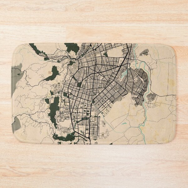 Item preview, Cali City Map of Colombia - Vintage designed and sold by deMAP.