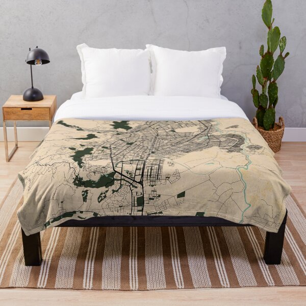 Item preview, Mapa de la ciudad de Cali de Colombia - Vintage designed and sold by deMAP.
