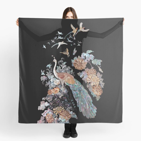 Item preview, Phoenix, Mother of pearl design art design, Korean traditional Art designed and sold by Yuza Art.