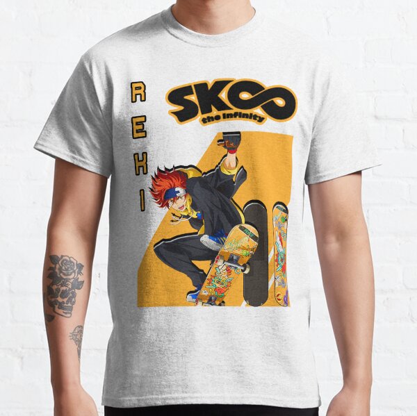 Camiseta T-Shirt SK8 The Infinity Skate Personagens Algodão