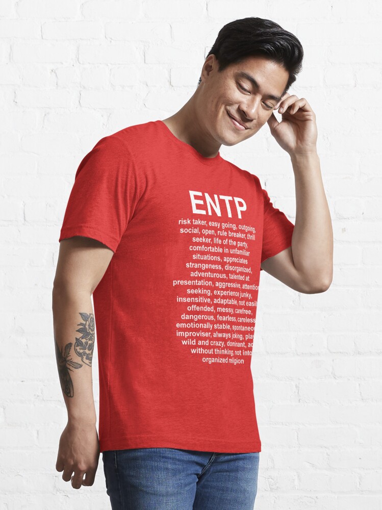 Entp The Visonary Description T Shirt For Sale By Rsngfrce