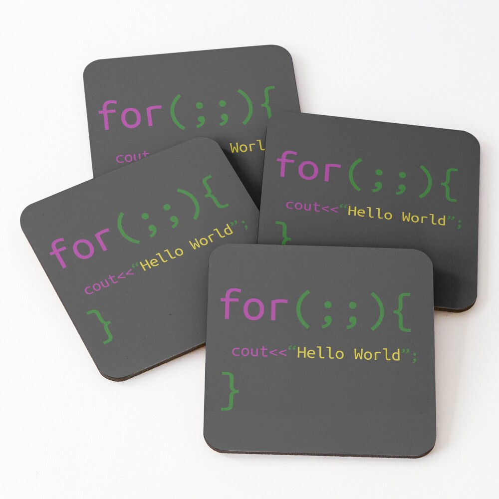 Item preview, Coasters (Set of 4) designed and sold by VirusMinus.