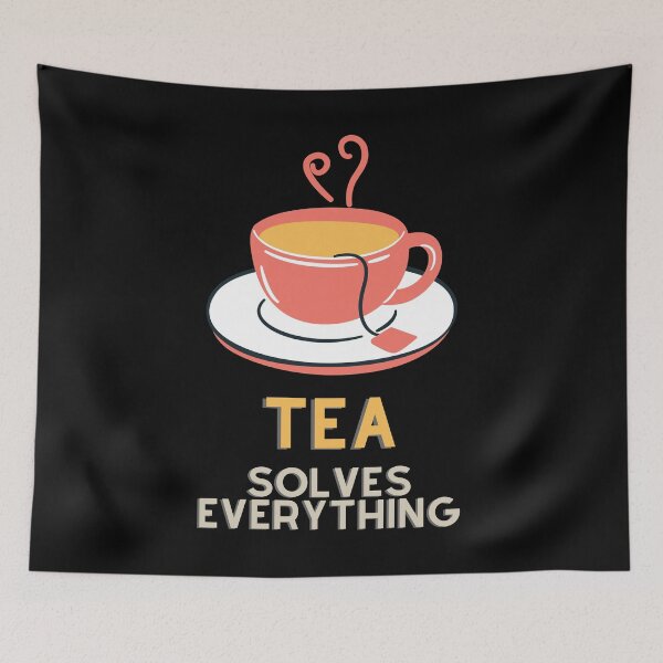 Item preview, Tea Solves Everything designed and sold by Nathalie Aynié.