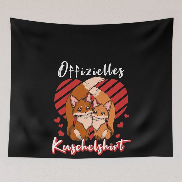 Item preview, Official Cuddle Shirt - Love Couple Fox designed and sold by redshirtz.